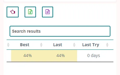 Save the results